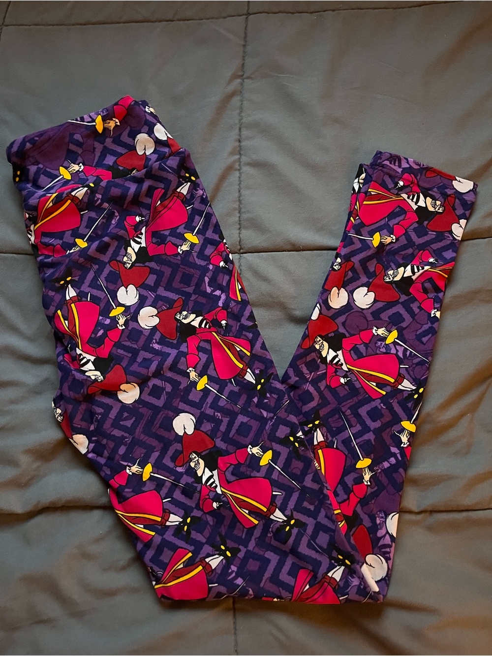 LuLaRoe Captain Hook Disney Leggings